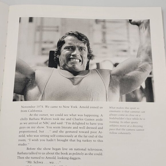 Arnold Schwarzenegger A Portrait By George Butler paperback cover vintage 1990 - Picture 7 of 13